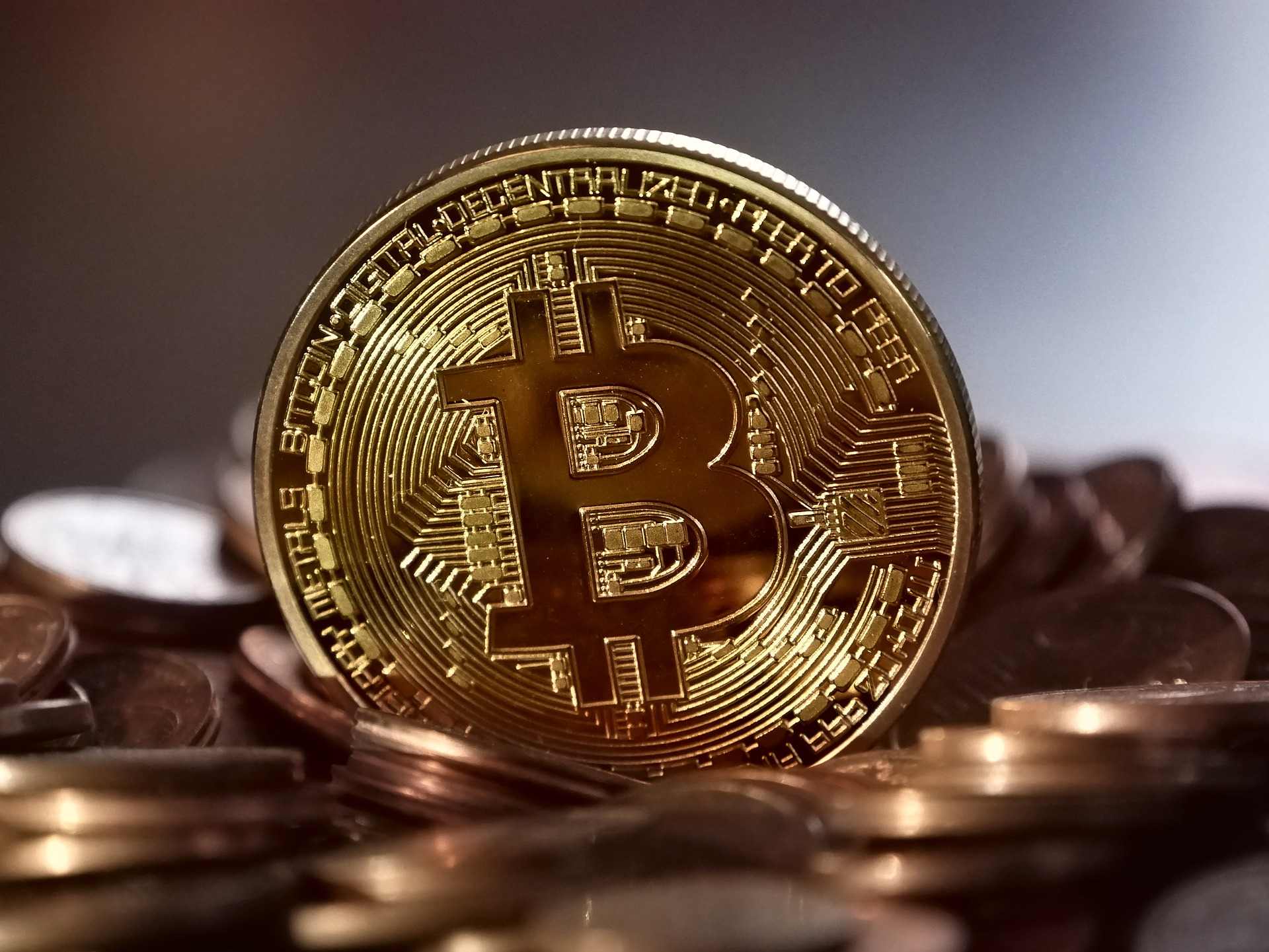 Ein Bild vom Bitcoin Logo
